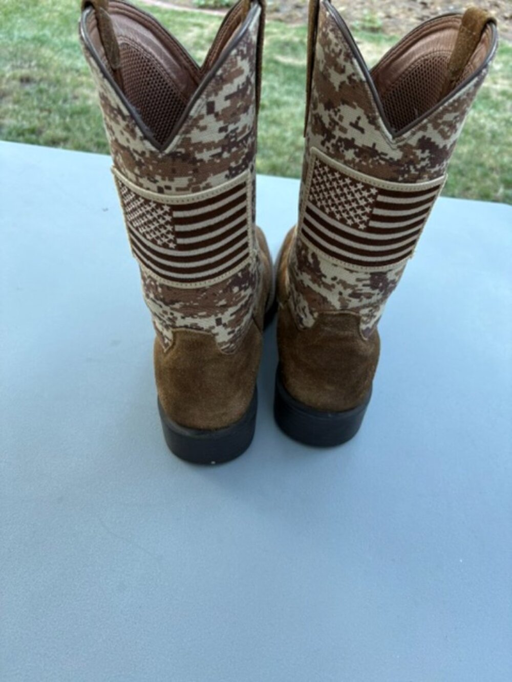 Ariat Patriot Western Boots for Men size 11 in Camo - Picture 2 of 7